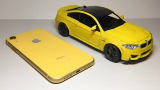 BMW M4 from plasticine, made with your own hands