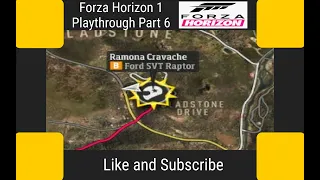 Forza Horizon 1 Playthrough - Ramona Cravache 1 on 1 and Green Wristband - Part 6