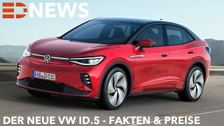 2022 VOLKSWAGEN ID.5 PRO / GTX - ALLE FAKTEN & PREISE | ELECTRIC DRIVE NEWS