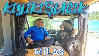 KIYIKIŞLACIK MİLAS KARAVAN KAMPI | Muğla Enfes Koyları ve Kamp Alanları | Camper Life on Turkey