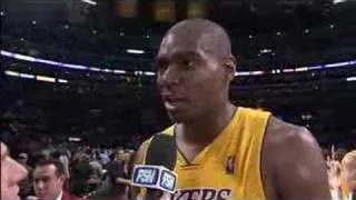 Bynum drops F-Bomb during post game interview