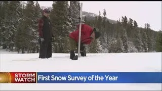 Sierra Snow Survey Results Below Normal, But Winter Start Is Encouraging