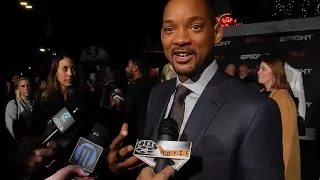 Interview with Will Smith and Grey At the Hollywood Premiere of Bright