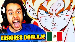 🔥TheGrefg REACCIONA al doblaje LATINO de DRAGON BALL y a sus ERRORES 🤯 (Reacciona a mis vídeos) 🔥