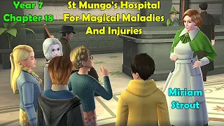 Year 7 Chapter 19 St Mungo's Hospital For Magical Maladies & Injuries Harry Potter Hogwarts Mystery