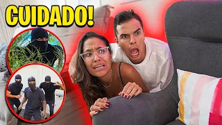 INVADIRAM A MANSÃO DO NADA E FICAMOS DESESPERADOS! -  O QUE ESTÁ ACONTECENDO!?