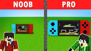 NOOB VS PRO: Nintendo Switch House | Minecraft OMOCITY (Tagalog)