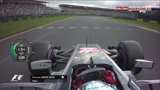 Romain Grosjean - Haas Ferrari Onboard - 2017