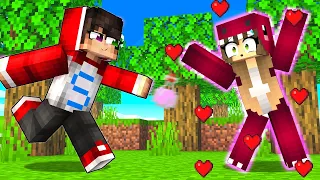 SPARTOR ME TIRA UNA POCION DE AMOR PARA HACERNOS NOVIOS en MINECRAFT