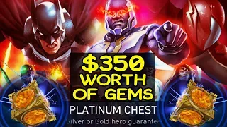 Injustice 2 Mobile. HUGE Platinum Chest Opening. Will I get Darkseid?