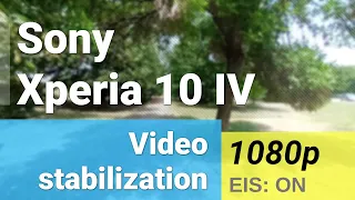 1080p 30fps (main camera) - Sony Xperia 10 IV video stabilization sample