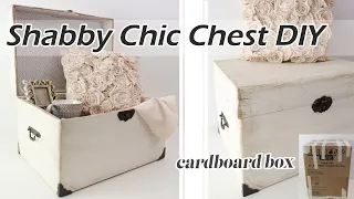 Shabby Chic Chest DIY / Cardboard Box DIY