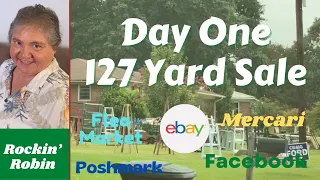 Day 1 of 127 Yard Sale 2022 - longest yard sale in country - 5 states