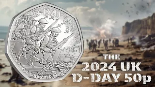 The 2024 UK D-Day 50p