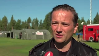 Polish Firefighter Comments on the Wildfires in Sweden