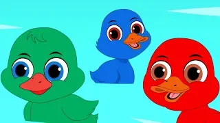 Ten Little Ducklings | Videos For Babies | Preschool Rhymes by Kids Baby Club