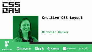 Creative CSS Layout | Michelle Barker | CSS Day 2022