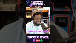 Sexual Tension - CLIP from Gettin' Better with Ron Funches #233 with Nicole Byer #shorts