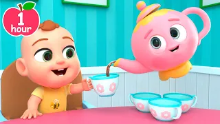 Little Teapot Song | Potty Training +more Nursery Rhymes & Kids Songs in Big Compilation