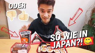 Ich teste JAPANISCHES Essen vom DEUTSCHEN Supermarkt!