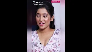 shivangi joshi 💖♥(Nayra) cute and mohsin khan interview for his first song released ♥. subscribe