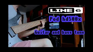 Beatdown Guitar and Bass Tone with Line6PodHD500x