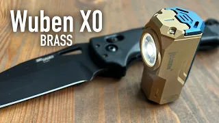 КРУТОЙ EDC ФОНАРЬ WUBEN XO Brass