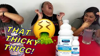 THICK WATER Challenge/Chug!!