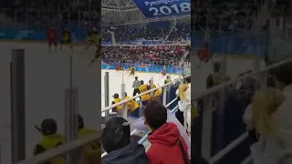 Hockey Russia-Germany.final goal.Victory4:3Pyeongchang2018.Это ЗОЛОТО!!!