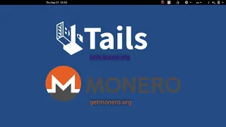 XMR - Monero GUI Wallet w/local node + Tails OS