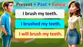 English Tenses | Present + Past + Future | English Learning for Beginners