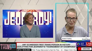 Amy Schneider First Trans Person In History Qualifying For Jeopardy's "Tournament of Champions"