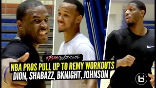 NBA Pros Show Just How GOOD They Are! Dion Waiters & Shabazz Napier GO OFF At Remy Runs!