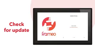 Frameo How to setup frame