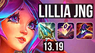 LILLIA vs MASTER YI (JNG) | 9/0/4, 1.7M mastery, 1000+ games, Legendary | NA Master | 13.19