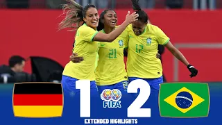 Germany vs Brazil | Highlights | Women's International Friendly 11-04-2023