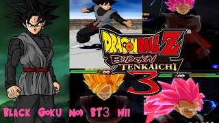 (WIP) Black Goku Dragon Ball Z Budokai tenkaichi 3 (WII) mod. ¡Feliz Día De Goku!
