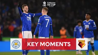 Leicester City v Watford | Key Moments | Third Round | Emirates FA Cup 2021-22