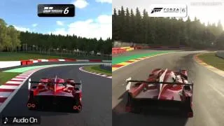 Gran Turismo 6 vs Forza Motorsport 6 - Nissan GT-R LM Nismo at Spa Francorchamps