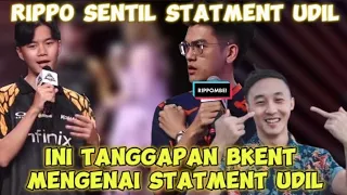 TANGGAPAN STREAMER TENTANG STATMENT UDIL SAMPAI RIPPO SENTIL UDIL