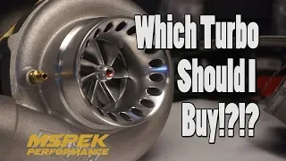 Tech Talk Tuesday: What is the BEST TURBO Money can Buy!?!?
