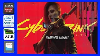 Cyberpunk 2077  Patch 2.0  Phantom Liberty Fps Test On Core I5 3470 Radeon Rx 580 8Gb Ram 900P