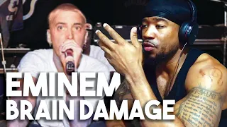 BRUH, I WAS SLEEPING ON SLIM SHADY! - EMINEM - BRAIN DAMAGE