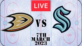 NHL LIVE Seattle Kraken vs Anaheim Ducks 7th March 2023 Full Game Reaction