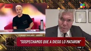 📢 "Se sospecha que a Diego Maradona lo mataron": fuertes declaraciones de Fernando Burlando