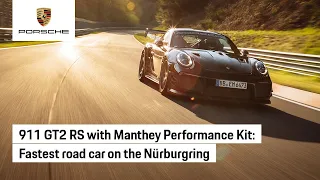 911 GT2 RS with Manthey Performance Kit Sets Nürburgring Record