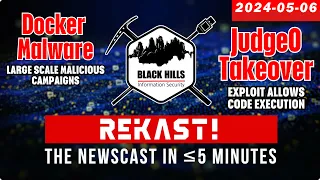 REKAST - Talkin' Bout [infosec] News 2024-05-06 #infosecnews #cybersecurity #podcast  #podcastclips