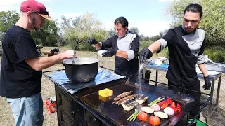 We learned to cook traditional Romanian food! 🇷🇴 @Danube Delta