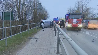 Avārija uz tilta notikusi braukšanas mācību laikā