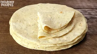 FLOUR + WATER! Anyone can make this Pita Bread at home! Incredibly Simple and Fast.